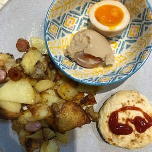 筋肉が喜ぶ鶏むねの豆腐ハンバーグ